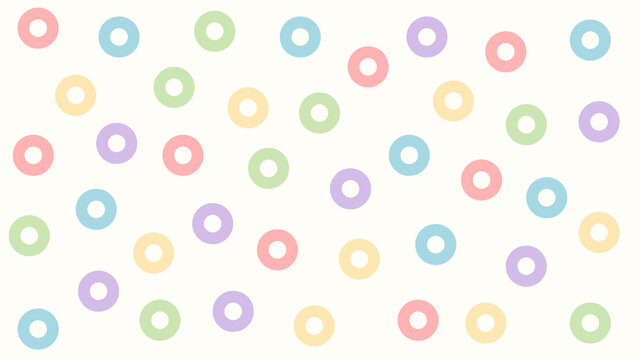 シリアル　カラフル　牛乳　背景　Cereal　Milk　Floating　Wallpaper