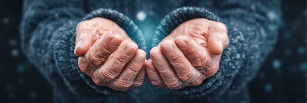 A survivor holds a promise of stability, finding a provision of supporting life during a term of silent peace.