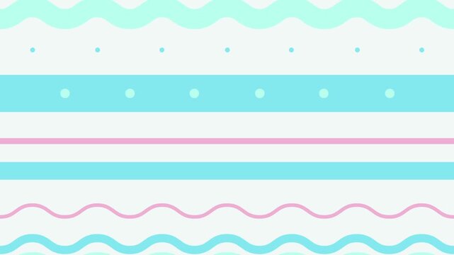 Abstract Wavy Pastel Background with Dotted Lines for Celebration and Events