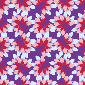 digital printing textile pattern wallpaper flower allover