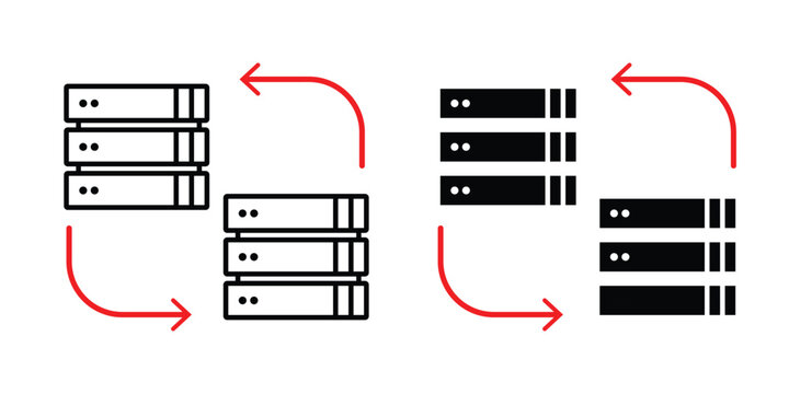 Binary data blocks swapping positions
