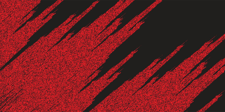Grunge abstract stroke.  Brush strokes with grunge vector spray texture.