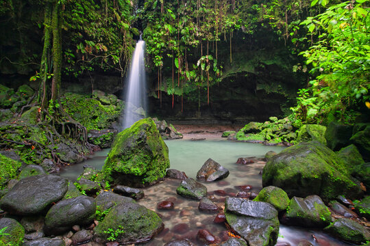 Morne Trois Pitons National Park, Emerald Pool