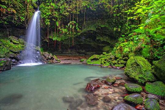 Morne Trois Pitons National Park, Emerald Pool