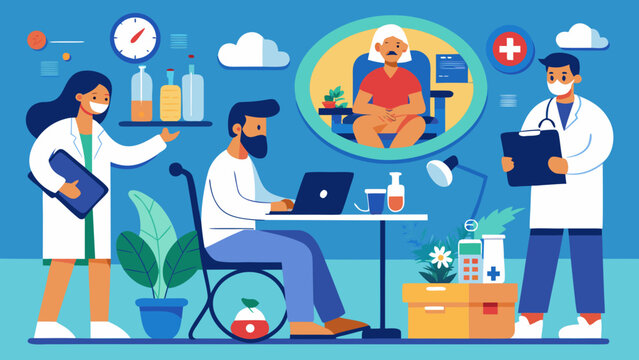 Medical professionals, healthcare team, doctor, nurse, patient care, telemedicine