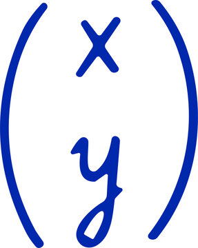 Vector Notation X Y