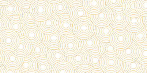 Fototapeta premium Modern abstract circle line patter background. Seamless design for banner and wave overlapping geometric design.