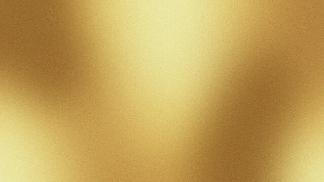 Gold foil background texture with elegant grainy gradient effect