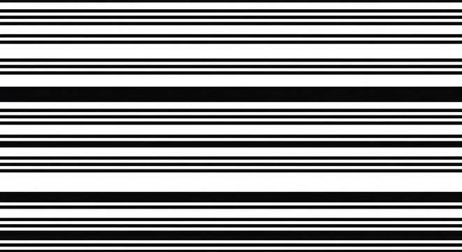 Abstract Black & White Stripes: Bold Graphic Design, Minimalist Pattern