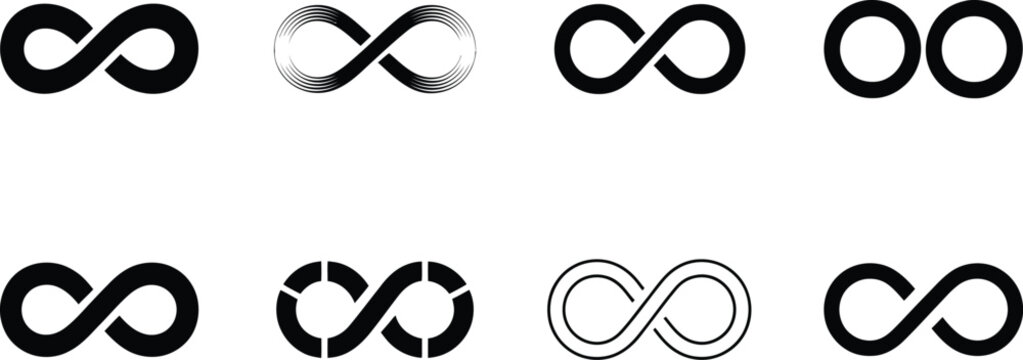 infinity emblem pack continuous and segmented loops