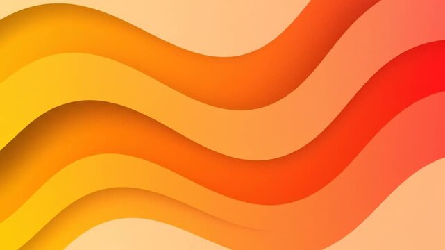 Abstract background featuring smooth flowing waves in vibrant gradient colors