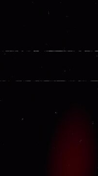 Cinematic Red Light Leak Film Burn Transition Overlay with Vintage Grain and Damage 4k video