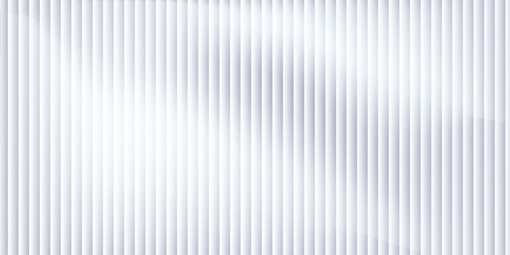 Soft glass ripple gradient in icy pale blue and lavender hues. Delicate reeded texture with frosted distortion effect and minimal vertical blur. Glass texture, vector illustration