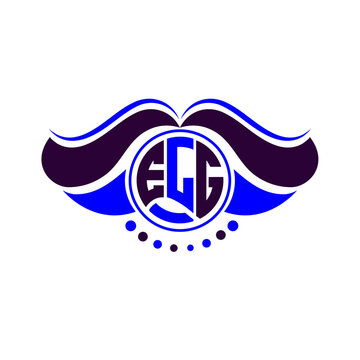 ELG letter logo creative design. ELG unique design
