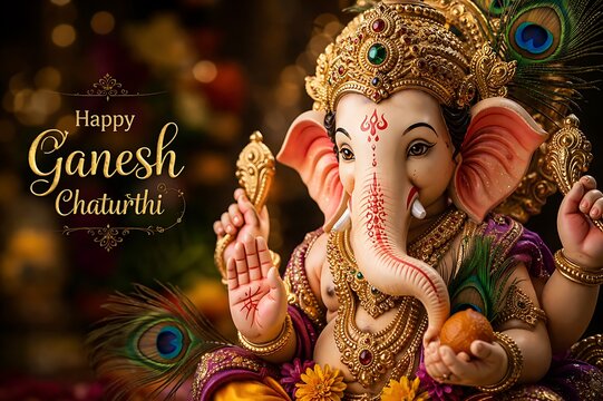 Bal Ganesh Ganpati Bappa Ekdant Vakratund Vinayak Chintamani Idol Celebration During Vinayak Ganesh Chaturthi Angaraki Sankashti Chaturthi Ganesh Jayanti Anant Chaturdashi/ Ganpati Bappa