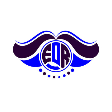 EOR letter logo creative design. EOR unique design