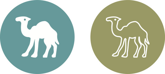 Fototapeta premium Camel Vector Icon