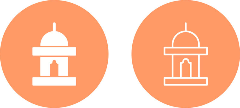 Mimbar Vector Icon