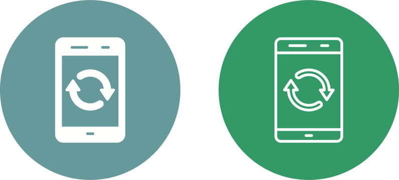 Sync Vector Icon