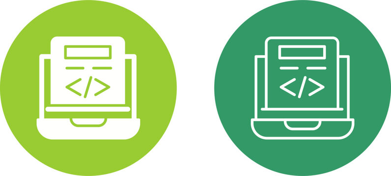 Coding Vector Icon