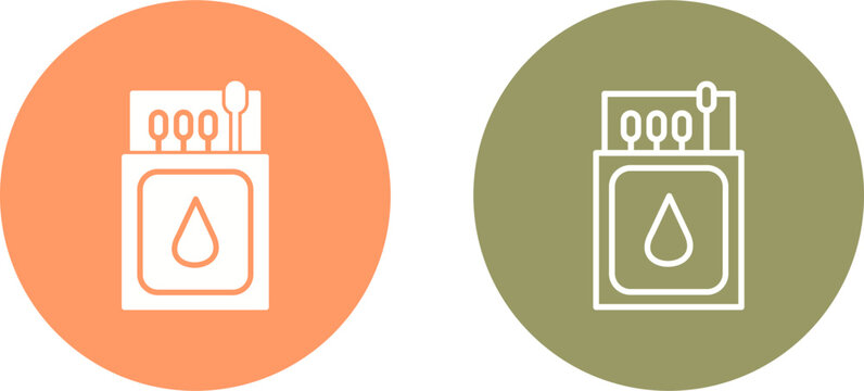 Match Box Vector Icon