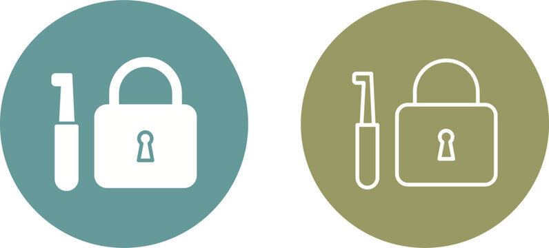 Lockpick Vector Icon