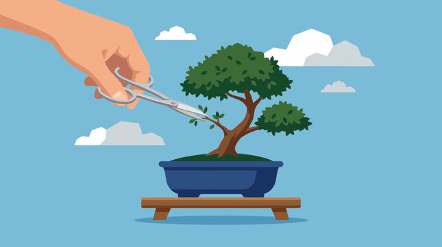 Bonsai Tree Pruning with Precision Scissors