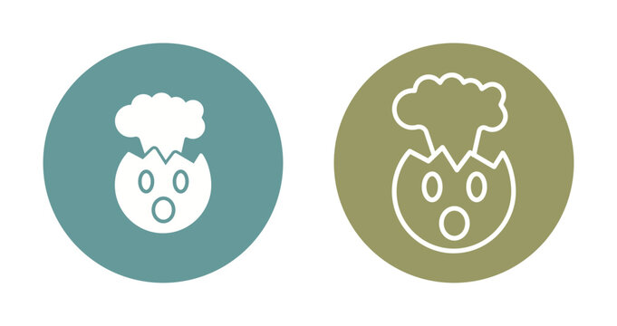 Exploding Head Icon Design