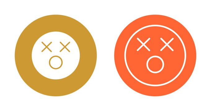 Dizzy Face Icon Design