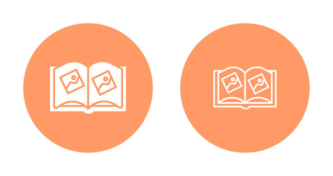 Memory Book Icon Design