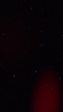 Super 8mm Celluloid Burn Overlay with Crimson Light Leaks and Authentic Analog Scratches 4k video
