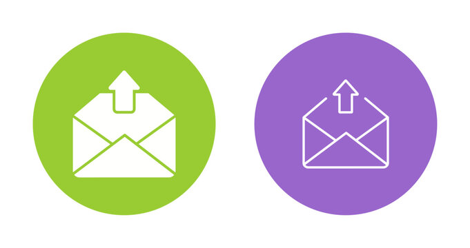 Outbox Icon Design