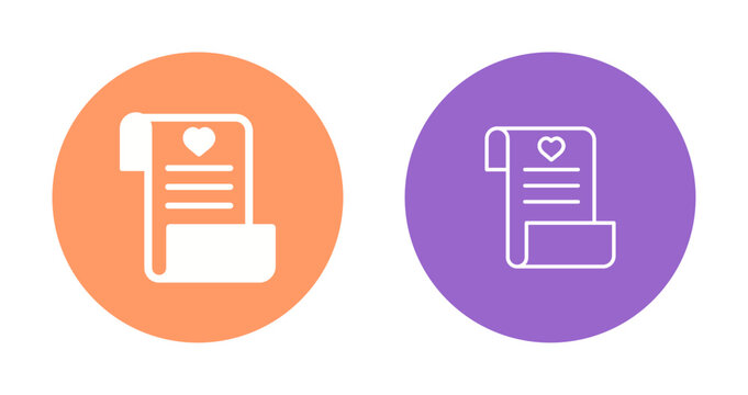 Wishlist Icon Design