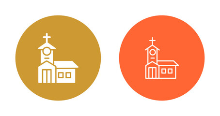 Fototapeta premium Church Icon Design