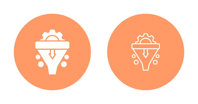 Conversion Rate Icon Design