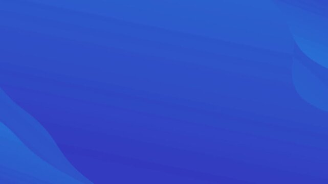 Abstract blue background with smooth wave shapes, modern graphic design for presentation, banner, or wallpaper