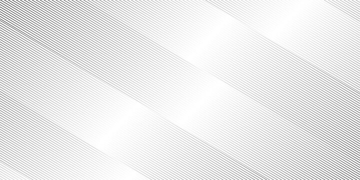 Vector gradient gray line abstract pattern Transparent monochrome striped texture minimal background. Abstract oblique wave line elegant white striped diagonal line technology concept web texture.