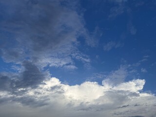 Obraz premium blue sky after rainny