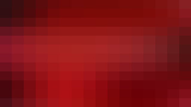 Abstract Red Square Pattern Background with Seamless Geometric Fabric Texture