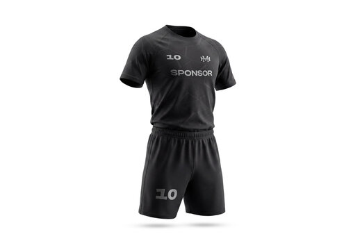 Men's Sports Uniform Kit Mockup