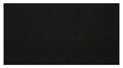 Fototapeta premium Close up of black ribbed fabric texture background with material