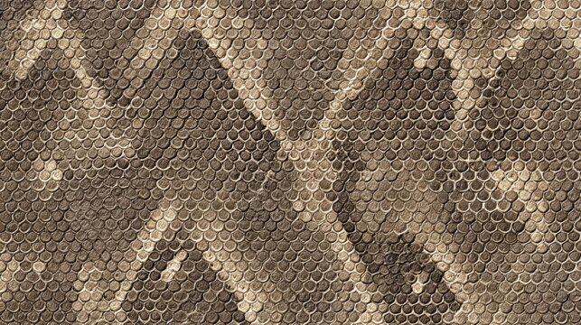 Luxury Beige Python Snake Skin Seamless Texture Pattern