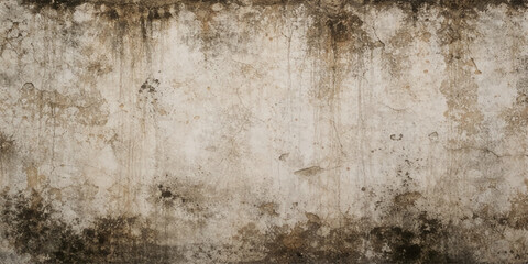 Obraz premium Grunge Dirty Old Plaster Wall Texture Background with Stained Weathered Surface for Industrial Interior Design Concepts