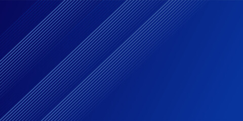Obraz premium Dark blue gradient lines abstract background. Geometric lines Modern graphic design.