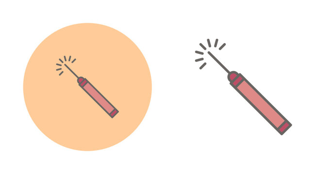 Laser Pointer Vector Icon