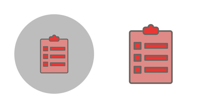 Checklist Vector Icon