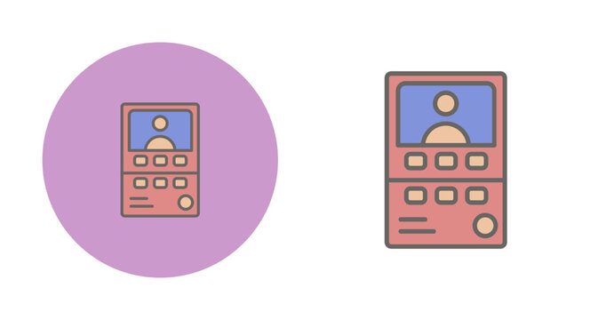 Intercom System Vector Icon
