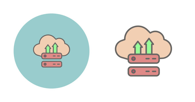 Big Data Analytics Vector Icon