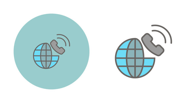 Voice over IP Vector Icon