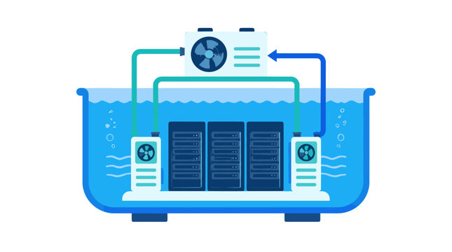 Car Battery and Power Storage Unit Illustration.
